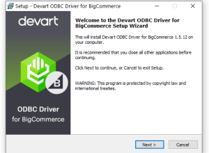 BigCommerce ODBC Driver by Devart screenshot