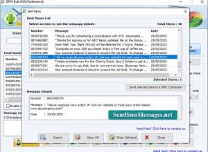 Professinal Bulk SMS Sender screenshot